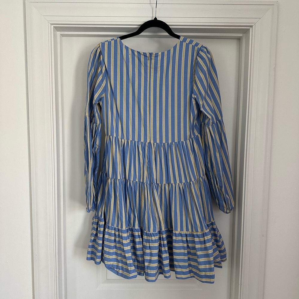En Saison Women’s Striped Tiered Dress - Picture 5 of 5
